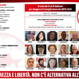Elezioni Inpgi; ControCorrente Lazio: «Cosa vogliamo e cosa combattiamo»
